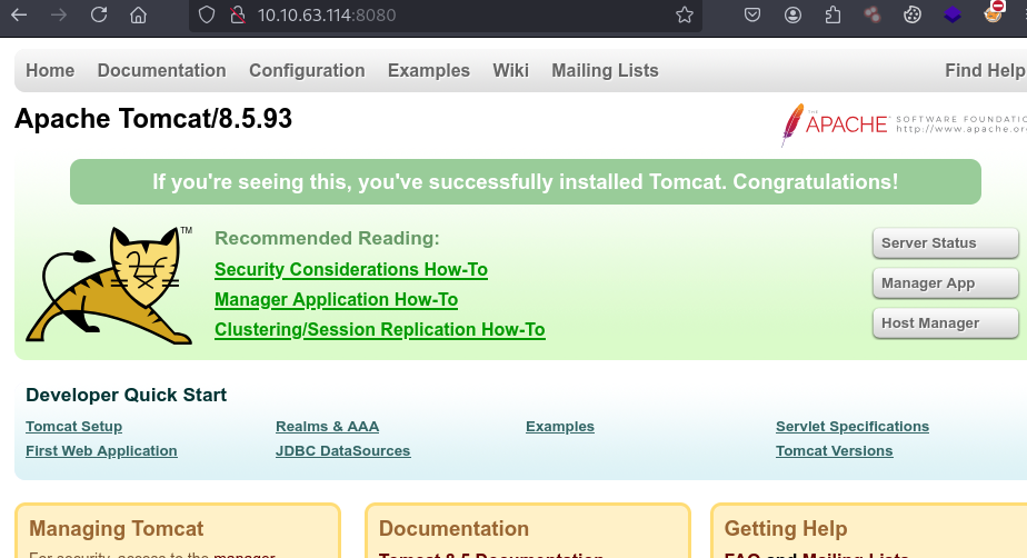 Apache tomcat