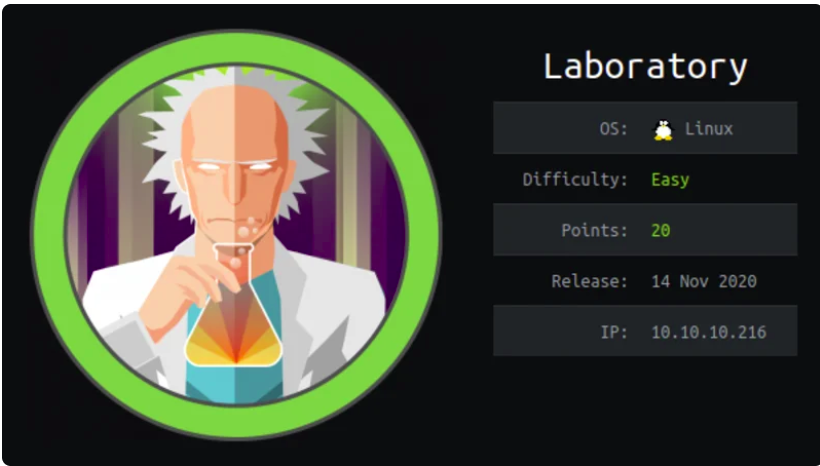 HackTheBox — Laboratory Writeup image