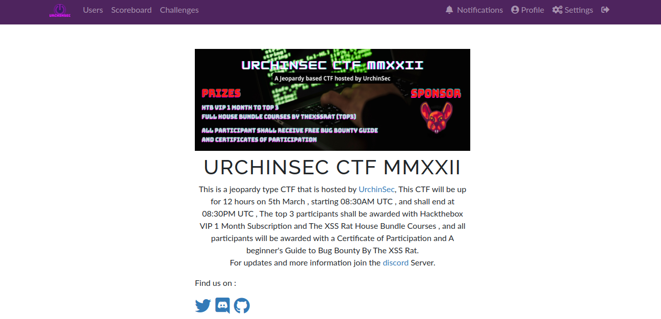 urchinsec ctf mmxxii image